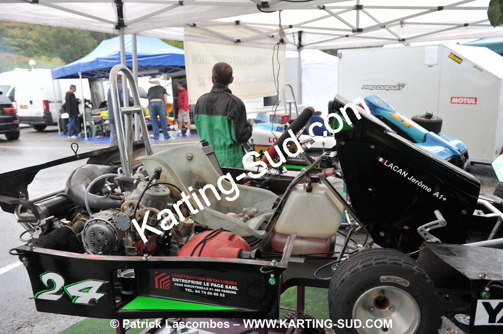 19/09/2010 : Championnat de France KZ125 et KZ125 Gentlemen à Lavelanet (photos Patrick Lascombes) 2010 — karting