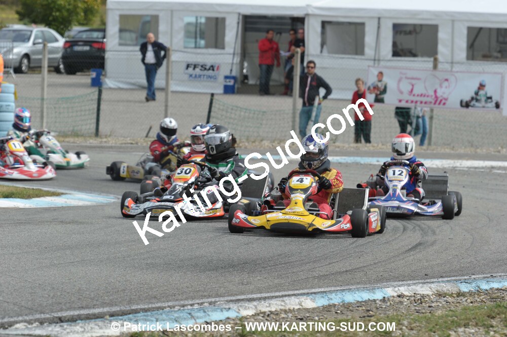 19/09/2010 : Championnat de France KZ125 et KZ125 Gentlemen à Lavelanet (photos Patrick Lascombes) 2010 — karting