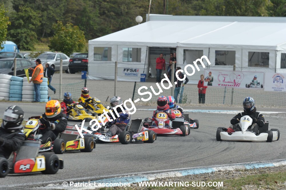 19/09/2010 : Championnat de France KZ125 et KZ125 Gentlemen à Lavelanet (photos Patrick Lascombes) 2010 — karting