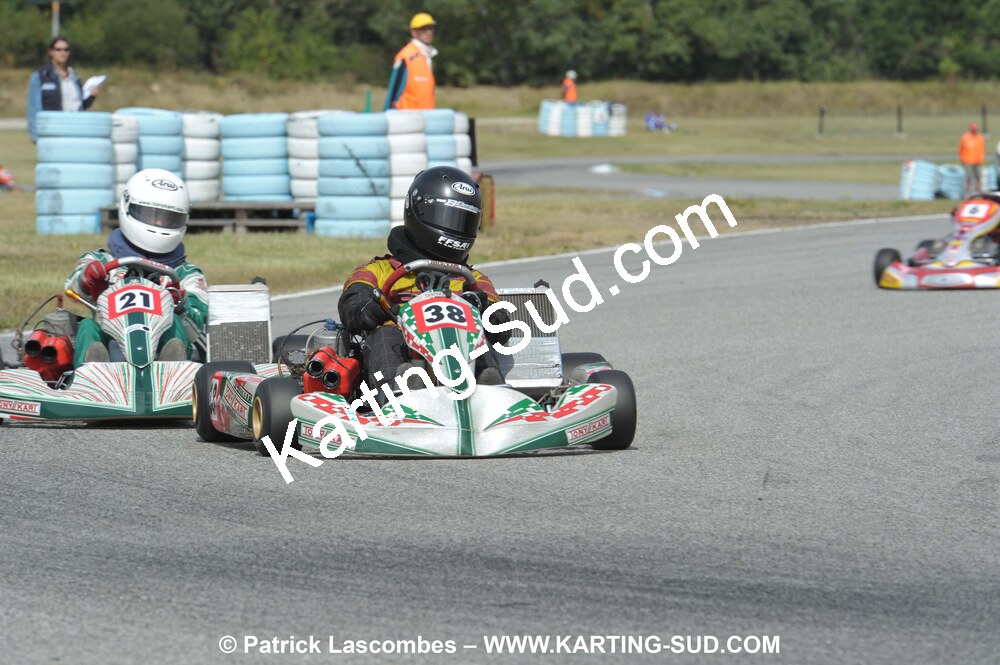 19/09/2010 : Championnat de France KZ125 et KZ125 Gentlemen à Lavelanet (photos Patrick Lascombes) 2010 — karting