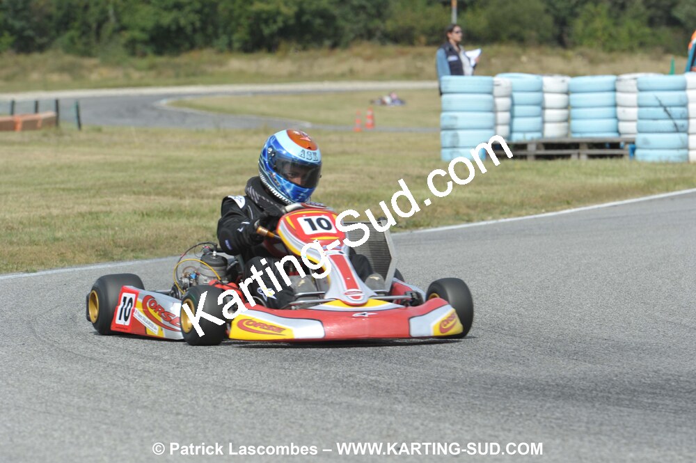 19/09/2010 : Championnat de France KZ125 et KZ125 Gentlemen à Lavelanet (photos Patrick Lascombes) 2010 — karting