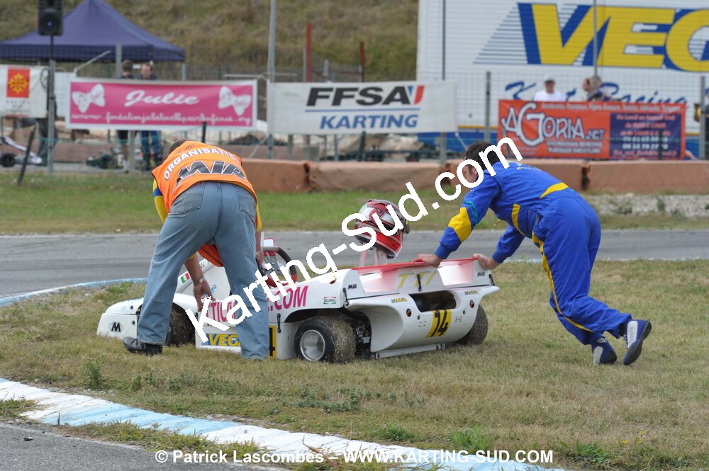 19/09/2010 : Championnat de France KZ125 et KZ125 Gentlemen à Lavelanet (photos Patrick Lascombes) 2010 — karting
