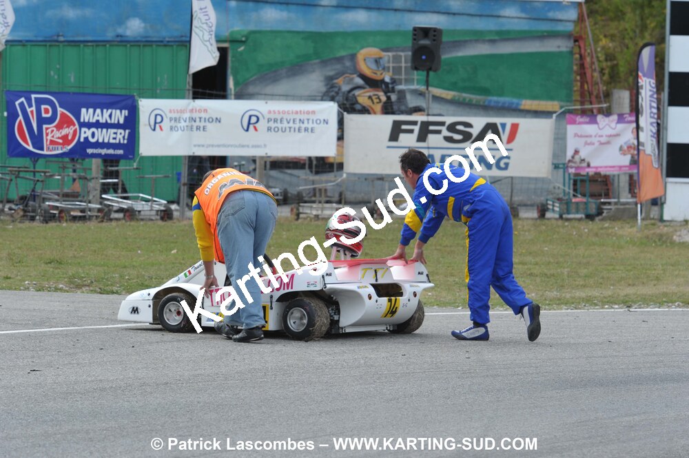 19/09/2010 : Championnat de France KZ125 et KZ125 Gentlemen à Lavelanet (photos Patrick Lascombes) 2010 — karting