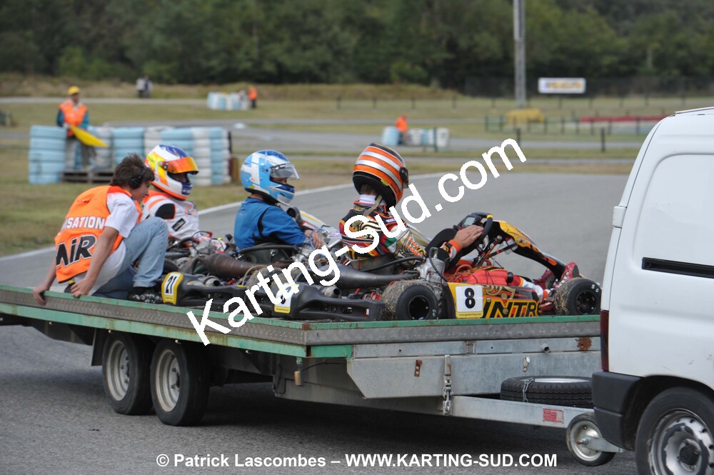 19/09/2010 : Championnat de France KZ125 et KZ125 Gentlemen à Lavelanet (photos Patrick Lascombes) 2010 — karting