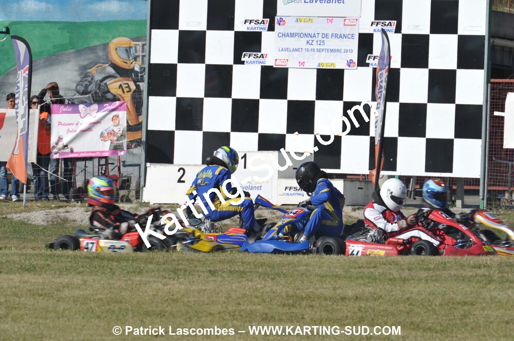 19/09/2010 : Championnat de France KZ125 et KZ125 Gentlemen à Lavelanet (photos Patrick Lascombes) 2010 — karting