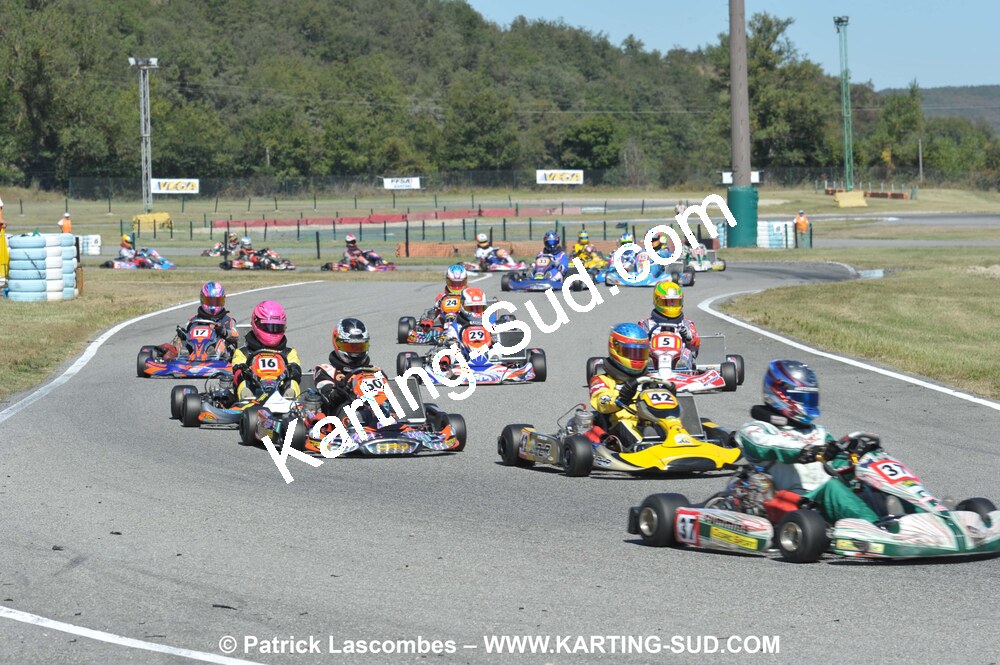 19/09/2010 : Championnat de France KZ125 et KZ125 Gentlemen à Lavelanet (photos Patrick Lascombes) 2010 — karting