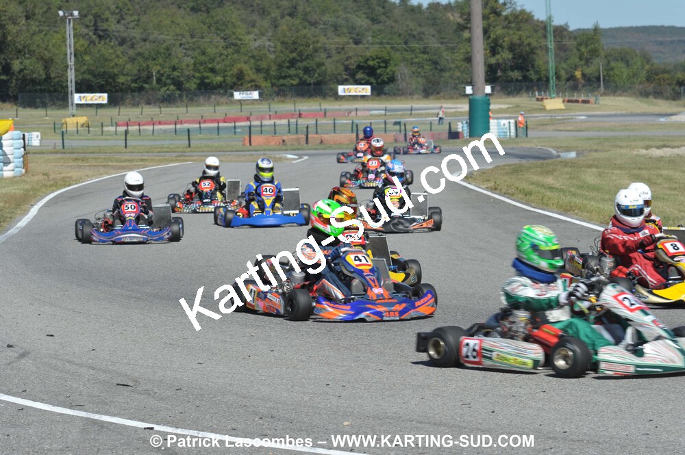 19/09/2010 : Championnat de France KZ125 et KZ125 Gentlemen à Lavelanet (photos Patrick Lascombes) 2010 — karting