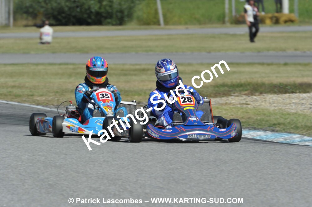 19/09/2010 : Championnat de France KZ125 et KZ125 Gentlemen à Lavelanet (photos Patrick Lascombes) 2010 — karting