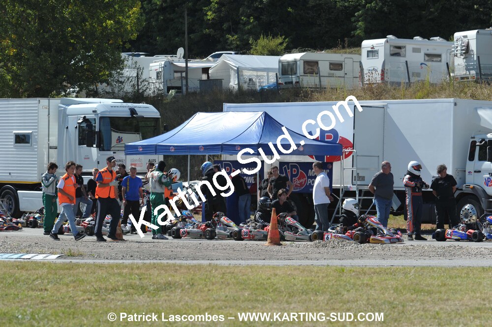 19/09/2010 : Championnat de France KZ125 et KZ125 Gentlemen à Lavelanet (photos Patrick Lascombes) 2010 — karting