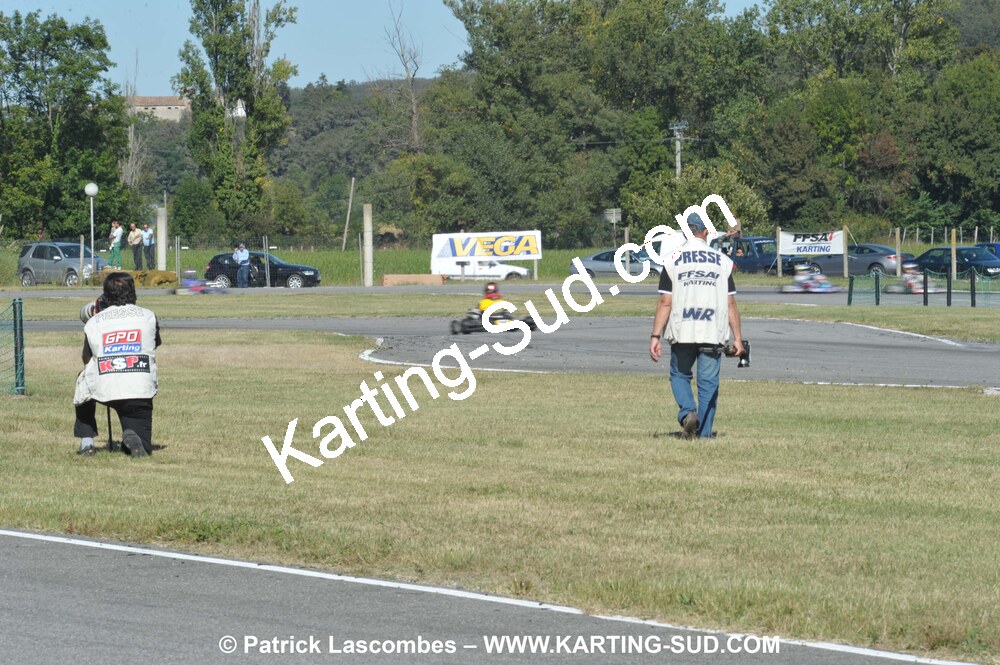 19/09/2010 : Championnat de France KZ125 et KZ125 Gentlemen à Lavelanet (photos Patrick Lascombes) 2010 — karting