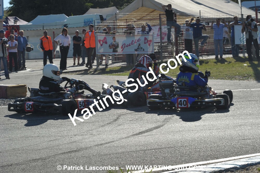 19/09/2010 : Championnat de France KZ125 et KZ125 Gentlemen à Lavelanet (photos Patrick Lascombes) 2010 — karting