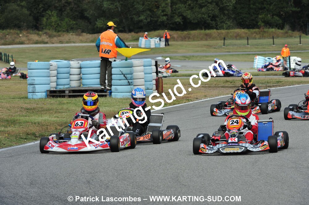 19/09/2010 : Championnat de France KZ125 et KZ125 Gentlemen à Lavelanet (photos Patrick Lascombes) 2010 — karting