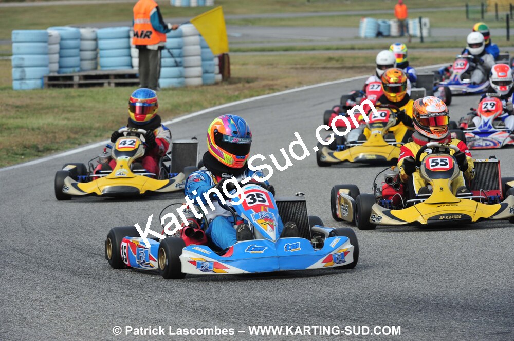 19/09/2010 : Championnat de France KZ125 et KZ125 Gentlemen à Lavelanet (photos Patrick Lascombes) 2010 — karting