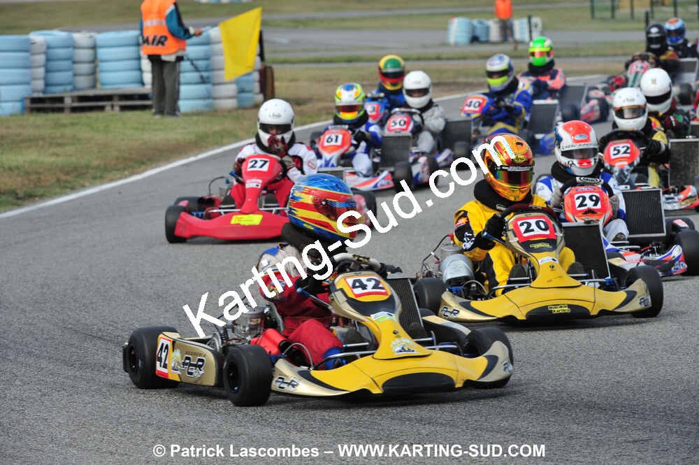 19/09/2010 : Championnat de France KZ125 et KZ125 Gentlemen à Lavelanet (photos Patrick Lascombes) 2010 — karting