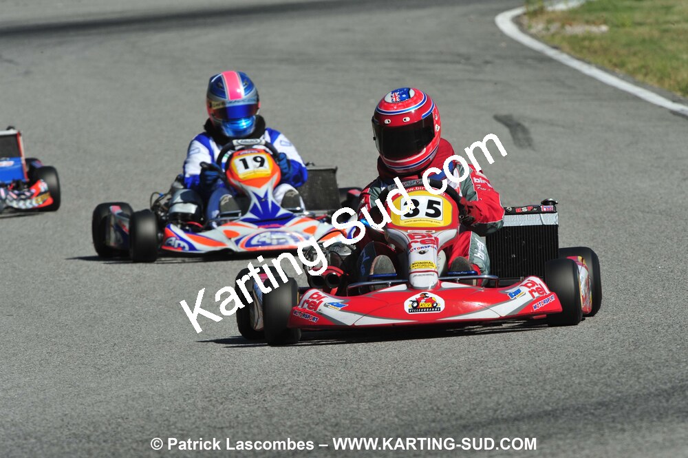 19/09/2010 : Championnat de France KZ125 et KZ125 Gentlemen à Lavelanet (photos Patrick Lascombes) 2010 — karting