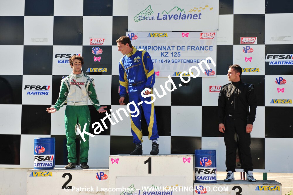 19/09/2010 : Championnat de France KZ125 et KZ125 Gentlemen à Lavelanet (photos Patrick Lascombes) 2010 — karting