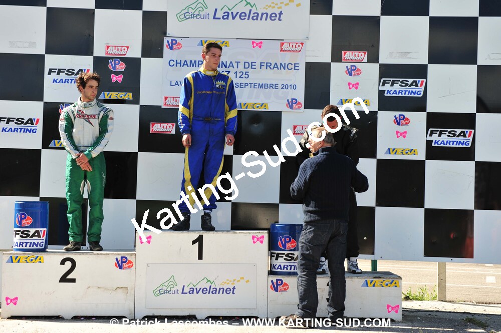 19/09/2010 : Championnat de France KZ125 et KZ125 Gentlemen à Lavelanet (photos Patrick Lascombes) 2010 — karting