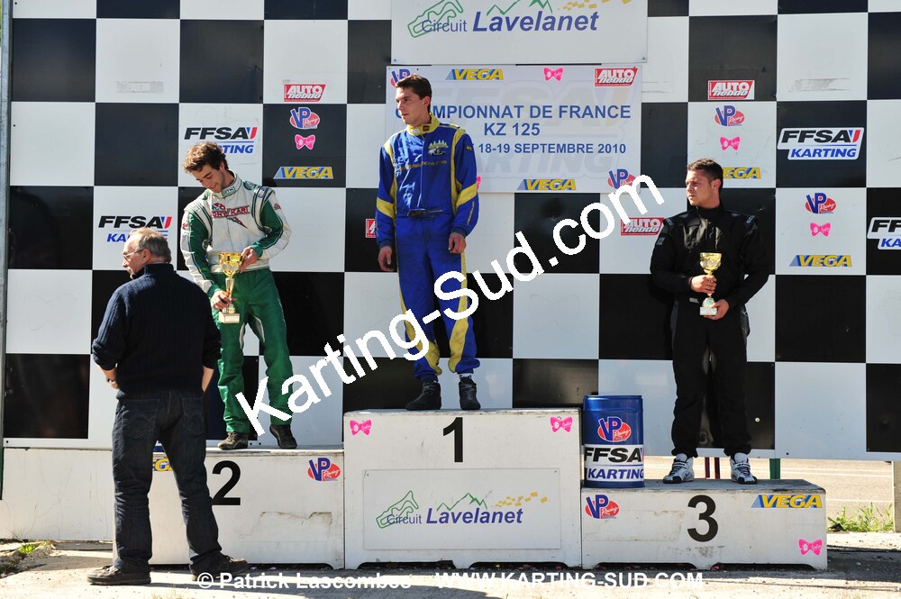 19/09/2010 : Championnat de France KZ125 et KZ125 Gentlemen à Lavelanet (photos Patrick Lascombes) 2010 — karting
