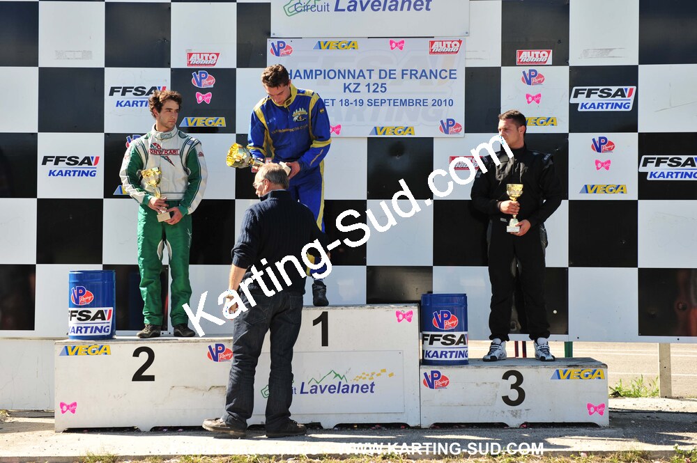 19/09/2010 : Championnat de France KZ125 et KZ125 Gentlemen à Lavelanet (photos Patrick Lascombes) 2010 — karting