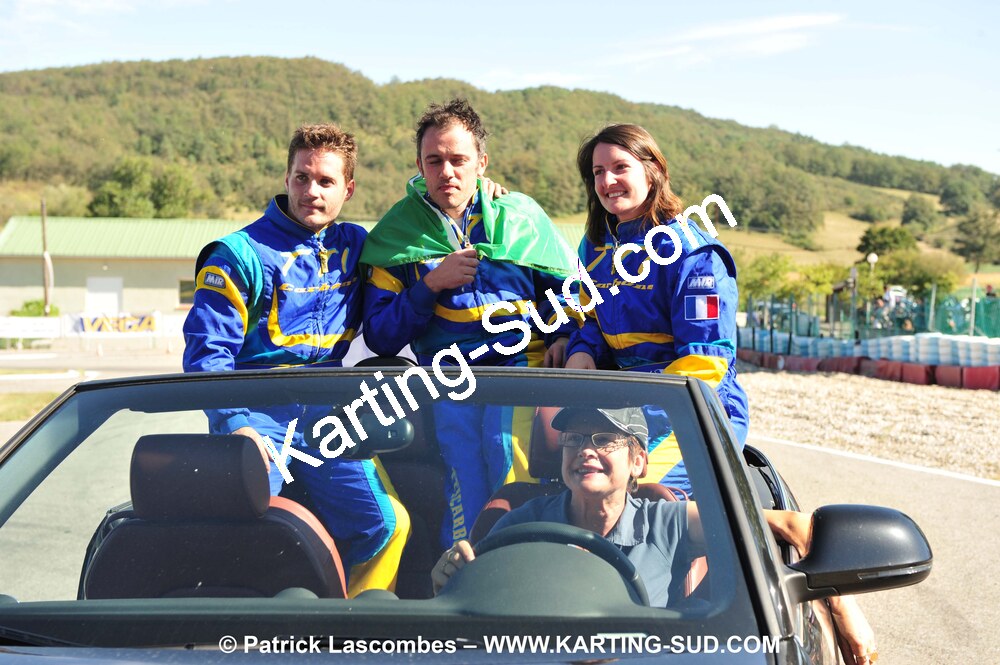 19/09/2010 : Championnat de France KZ125 et KZ125 Gentlemen à Lavelanet (photos Patrick Lascombes) 2010 — karting