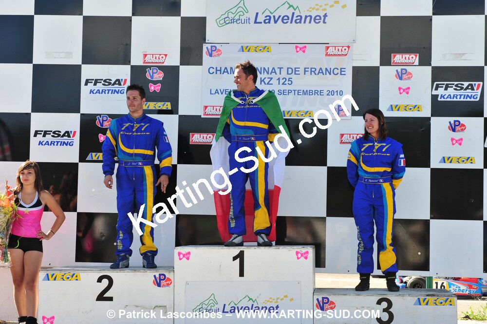 19/09/2010 : Championnat de France KZ125 et KZ125 Gentlemen à Lavelanet (photos Patrick Lascombes) 2010 — karting