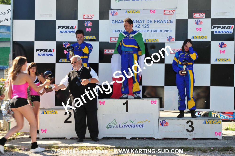 19/09/2010 : Championnat de France KZ125 et KZ125 Gentlemen à Lavelanet (photos Patrick Lascombes) 2010 — karting