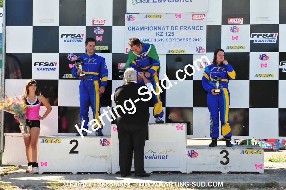 19/09/2010 : Championnat de France KZ125 et KZ125 Gentlemen à Lavelanet (photos Patrick Lascombes) 2010 — karting