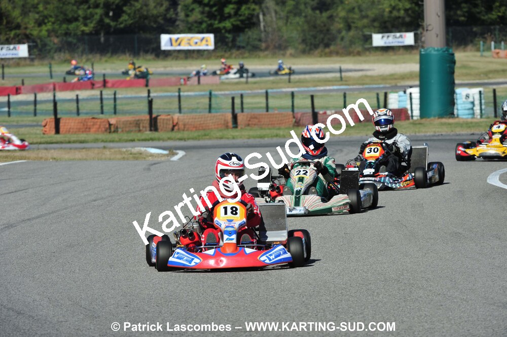 19/09/2010 : Championnat de France KZ125 et KZ125 Gentlemen à Lavelanet (photos Patrick Lascombes) 2010 — karting