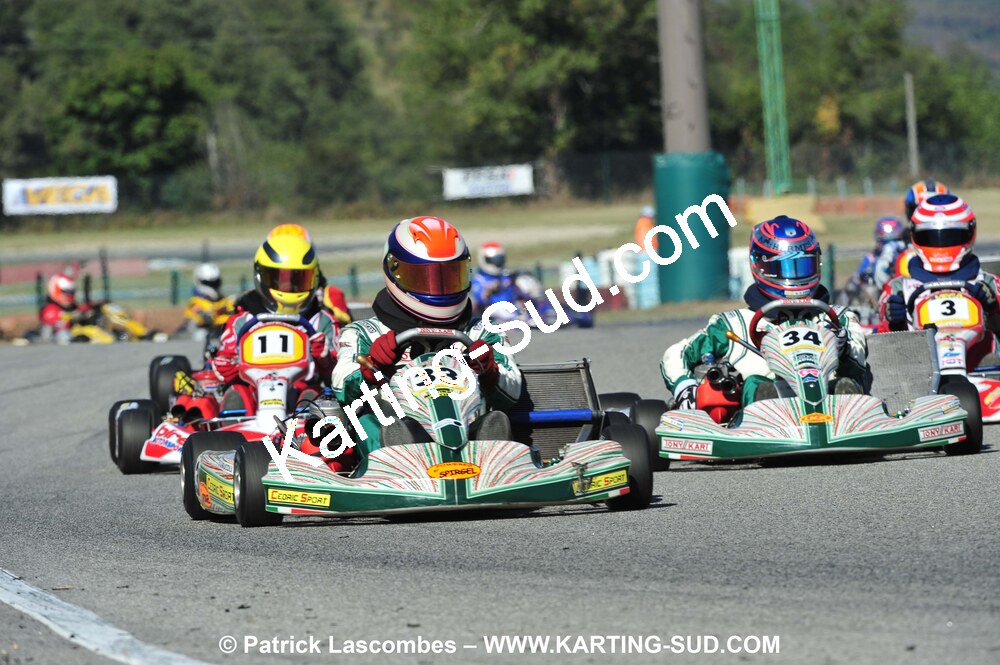 19/09/2010 : Championnat de France KZ125 et KZ125 Gentlemen à Lavelanet (photos Patrick Lascombes) 2010 — karting