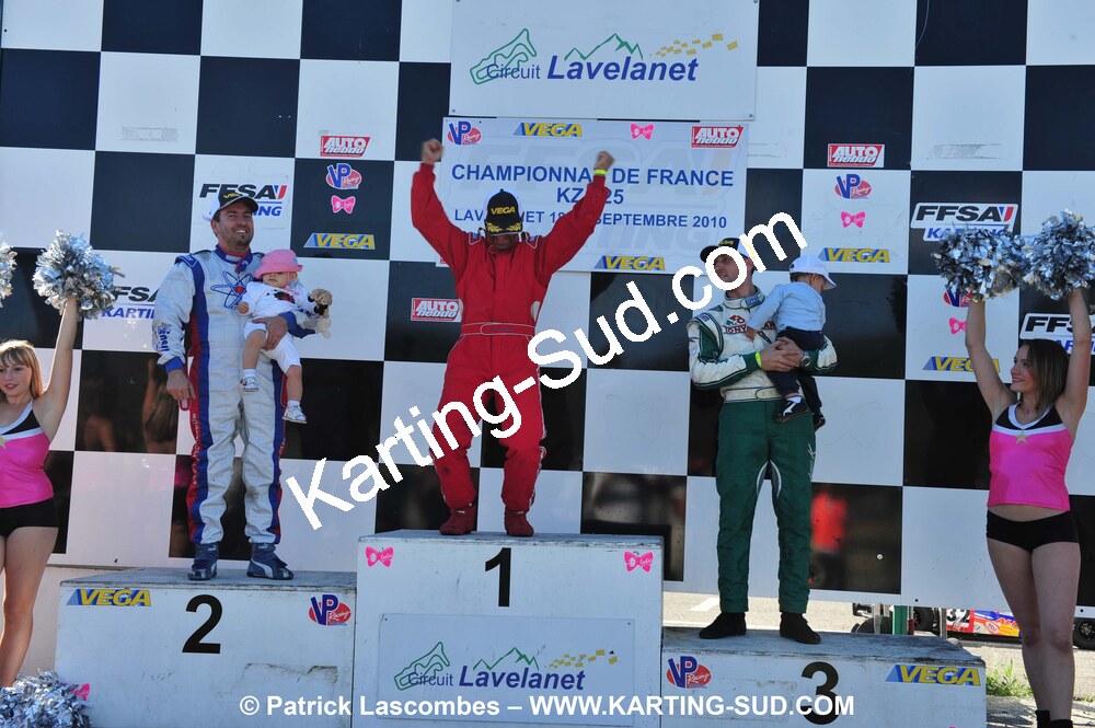 19/09/2010 : Championnat de France KZ125 et KZ125 Gentlemen à Lavelanet (photos Patrick Lascombes) 2010 — karting
