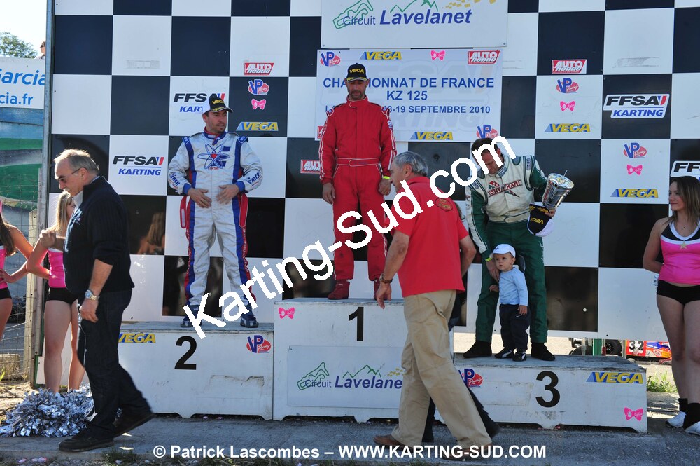 19/09/2010 : Championnat de France KZ125 et KZ125 Gentlemen à Lavelanet (photos Patrick Lascombes) 2010 — karting