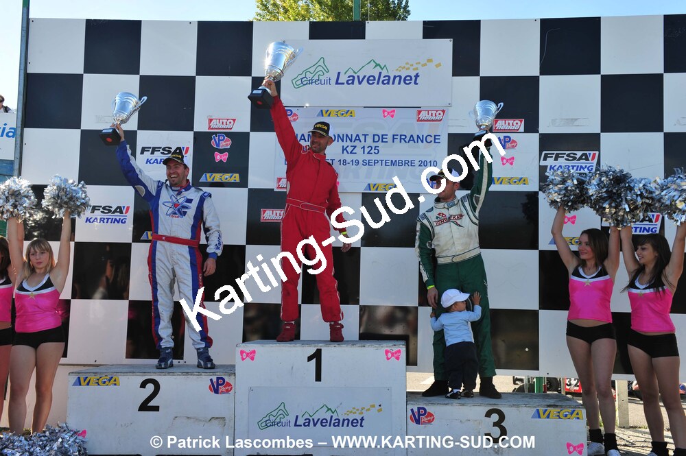 19/09/2010 : Championnat de France KZ125 et KZ125 Gentlemen à Lavelanet (photos Patrick Lascombes) 2010 — karting