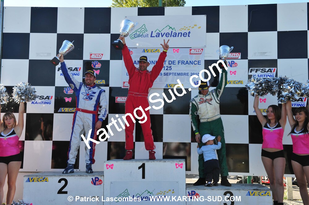 19/09/2010 : Championnat de France KZ125 et KZ125 Gentlemen à Lavelanet (photos Patrick Lascombes) 2010 — karting