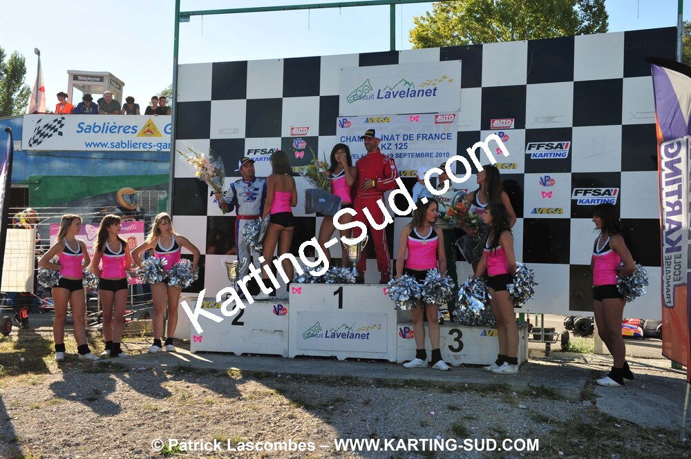 19/09/2010 : Championnat de France KZ125 et KZ125 Gentlemen à Lavelanet (photos Patrick Lascombes) 2010 — karting