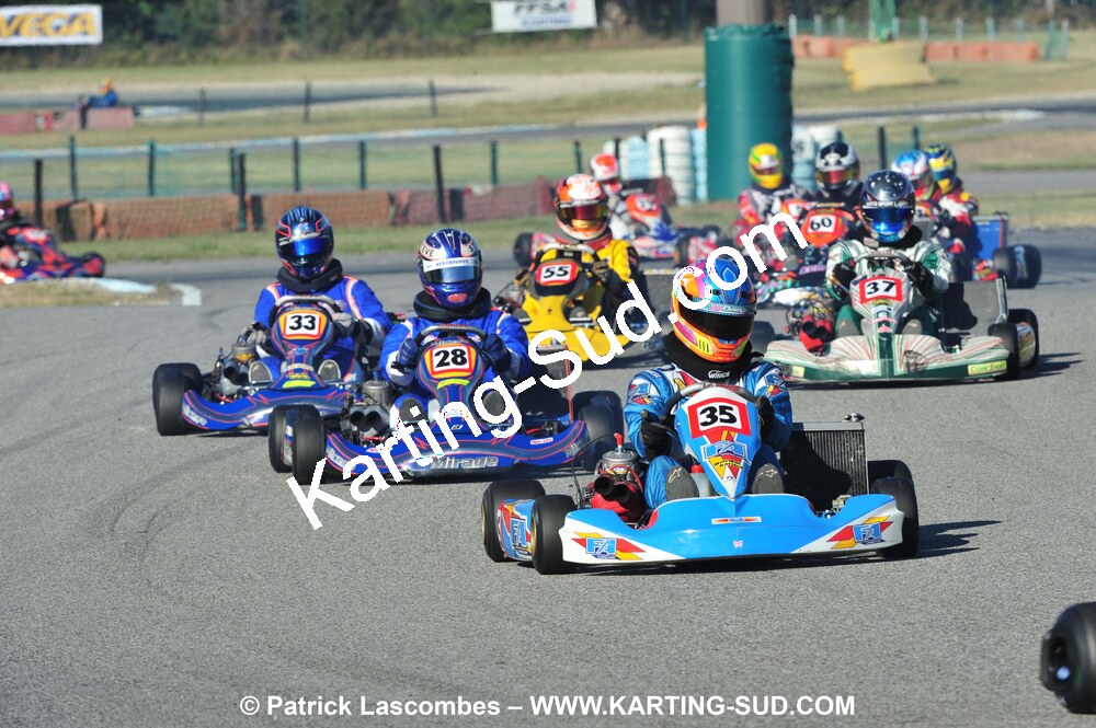 19/09/2010 : Championnat de France KZ125 et KZ125 Gentlemen à Lavelanet (photos Patrick Lascombes) 2010 — karting