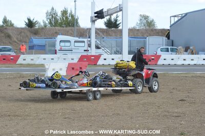 26/09/2010 : 6ème manche du Championnat Régional Open Atlantique 2010 à Muret (photos Patrick Lascombes) 2010 — karting