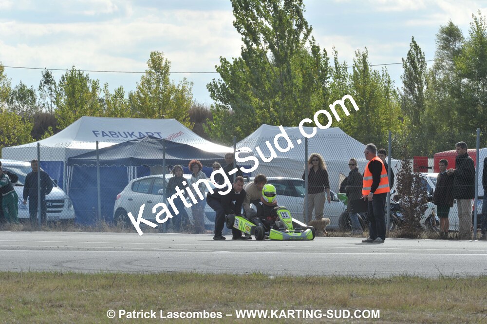 26/09/2010 : 6ème manche du Championnat Régional Open Atlantique 2010 à Muret (photos Patrick Lascombes) 2010 — karting