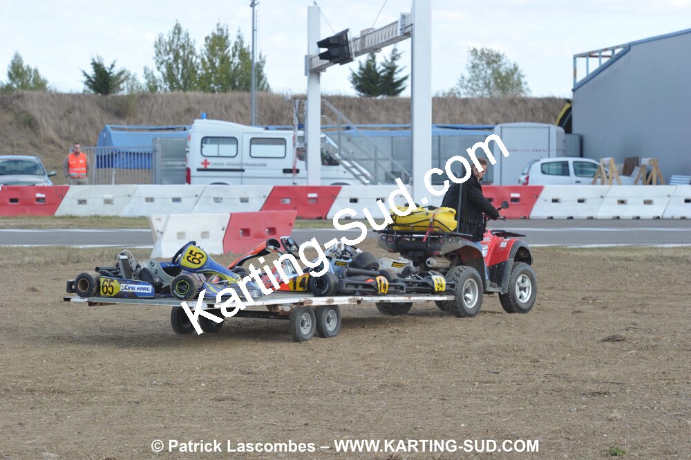 26/09/2010 : 6ème manche du Championnat Régional Open Atlantique 2010 à Muret (photos Patrick Lascombes) 2010 — karting