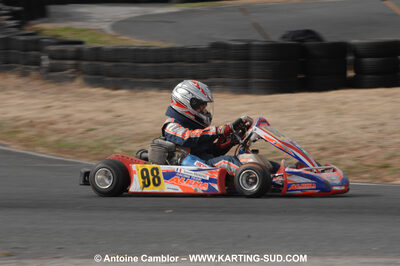 03/10/2010 : 4ème manche du Championnat du Sud 2010 à Belmont sur Rance (photos Antoine Camblor) 2010 — karting