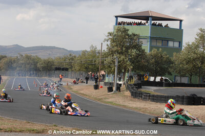 03/10/2010 : 4ème manche du Championnat du Sud 2010 à Belmont sur Rance (photos Antoine Camblor) 2010 — karting