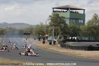 03/10/2010 : 4ème manche du Championnat du Sud 2010 à Belmont sur Rance (photos Antoine Camblor) 2010 — karting