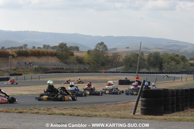 03/10/2010 : 4ème manche du Championnat du Sud 2010 à Belmont sur Rance (photos Antoine Camblor) 2010 — karting