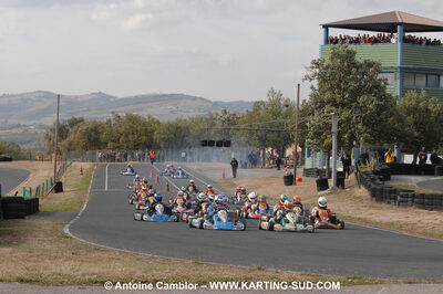 03/10/2010 : 4ème manche du Championnat du Sud 2010 à Belmont sur Rance (photos Antoine Camblor) 2010 — karting