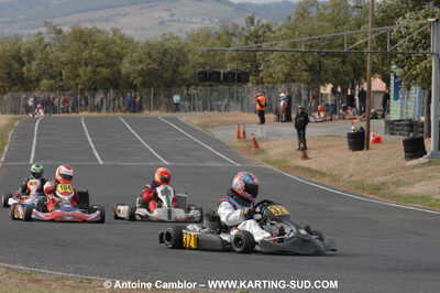 03/10/2010 : 4ème manche du Championnat du Sud 2010 à Belmont sur Rance (photos Antoine Camblor) 2010 — karting