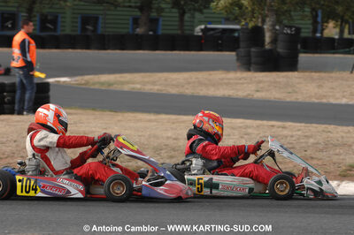 03/10/2010 : 4ème manche du Championnat du Sud 2010 à Belmont sur Rance (photos Antoine Camblor) 2010 — karting
