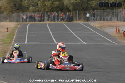 03/10/2010 : 4ème manche du Championnat du Sud 2010 à Belmont sur Rance (photos Antoine Camblor) 2010 — karting