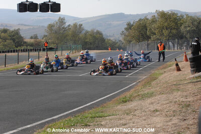 03/10/2010 : 4ème manche du Championnat du Sud 2010 à Belmont sur Rance (photos Antoine Camblor) 2010 — karting
