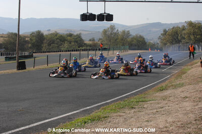 03/10/2010 : 4ème manche du Championnat du Sud 2010 à Belmont sur Rance (photos Antoine Camblor) 2010 — karting