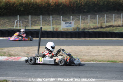 03/10/2010 : 4ème manche du Championnat du Sud 2010 à Belmont sur Rance (photos Antoine Camblor) 2010 — karting
