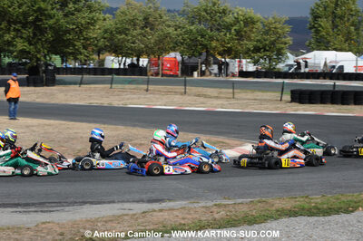 03/10/2010 : 4ème manche du Championnat du Sud 2010 à Belmont sur Rance (photos Antoine Camblor) 2010 — karting